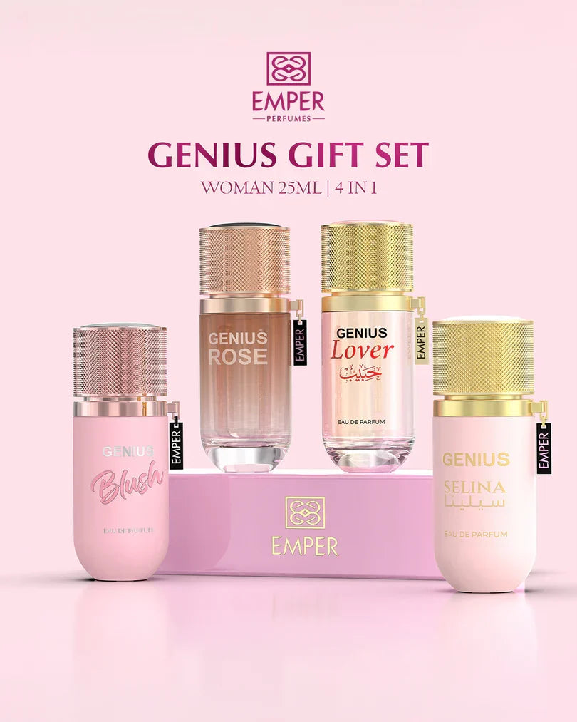 Emper Genius Women's Gift Set (4 in 1) Gift Set