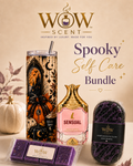 Spooky Self Care Bundle | Halloween Tumbler, Fragrance, Wax Melt & Soap Sponge