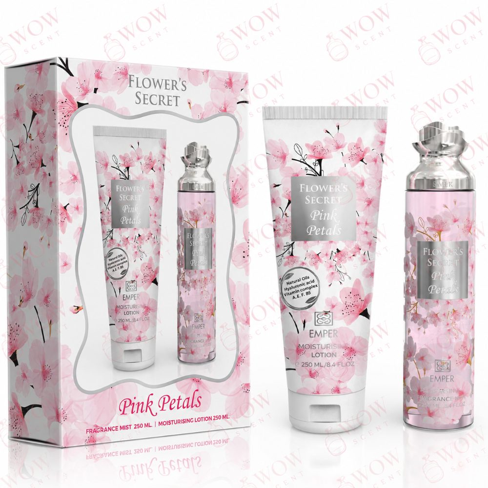 Flower's Secret Pink Petals Gift Set - Inspired by Burberry Her
