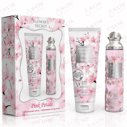 Flower's Secret Pink Petals Gift Set - Inspired by Burberry Her