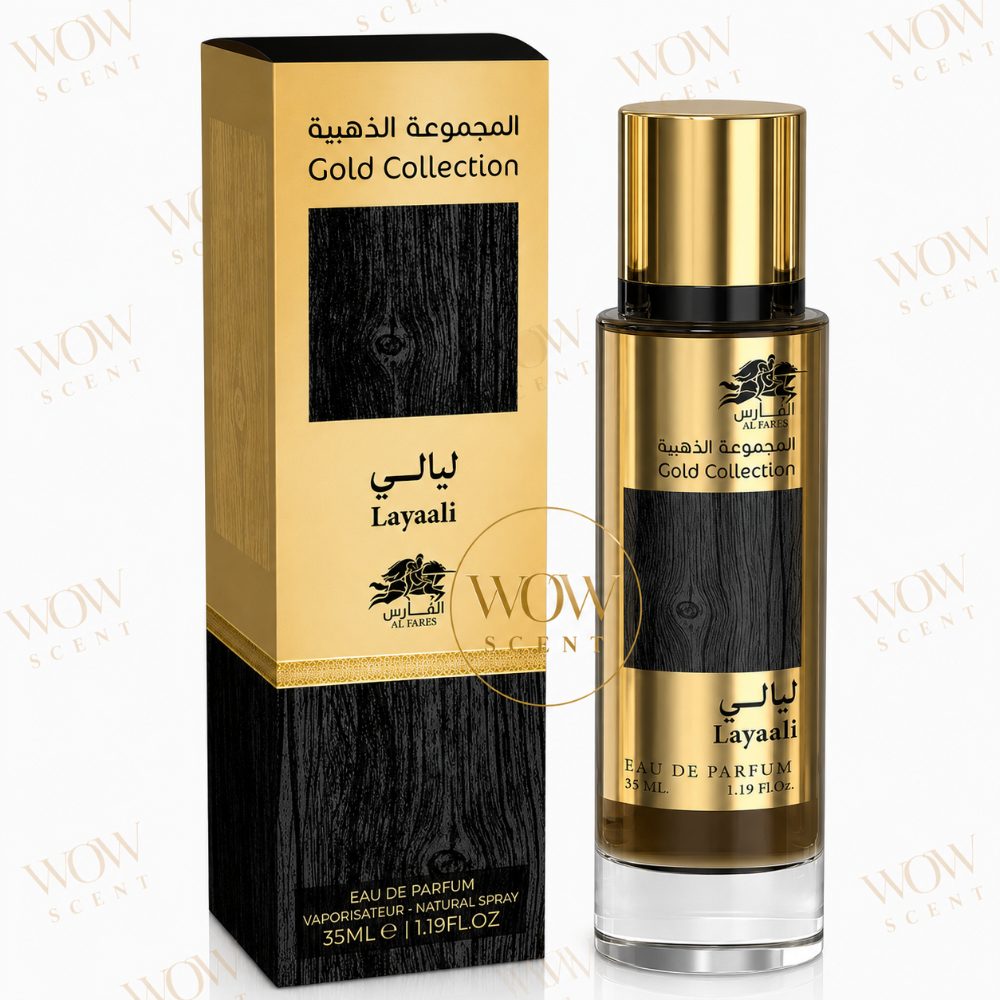 Inspired by Good Girl - AL FARES Gold Collection Layaali Eau De Parfum Higly Concentrated 35ML