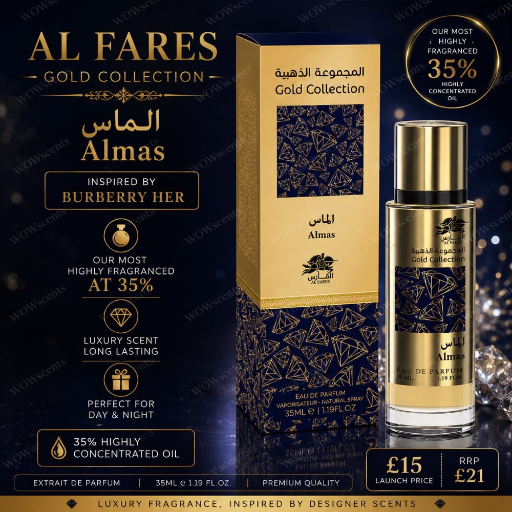 Inspired by Burberry Her — AL FARES Almas 35 mL Eau de Parfum