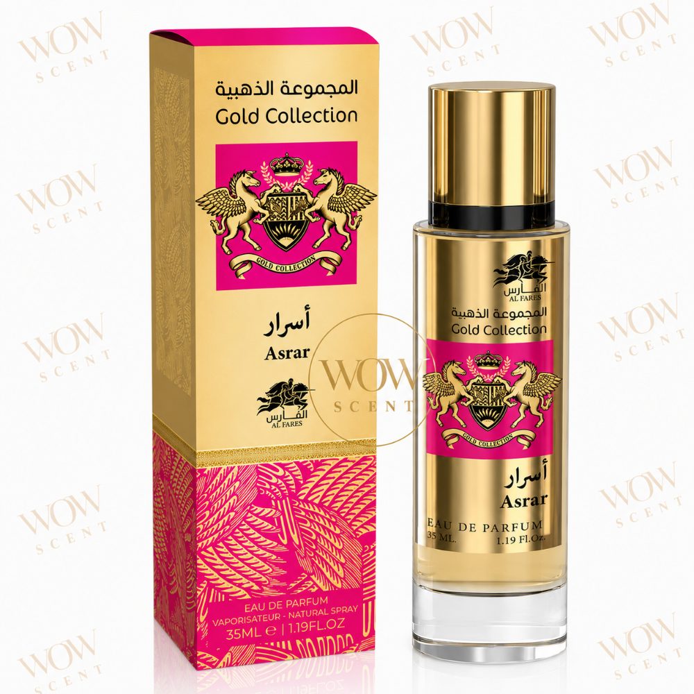 Inspired by Barracat Rouge - AL FARES Gold Collection Asrar Eau De Parfum Higly Concentrated