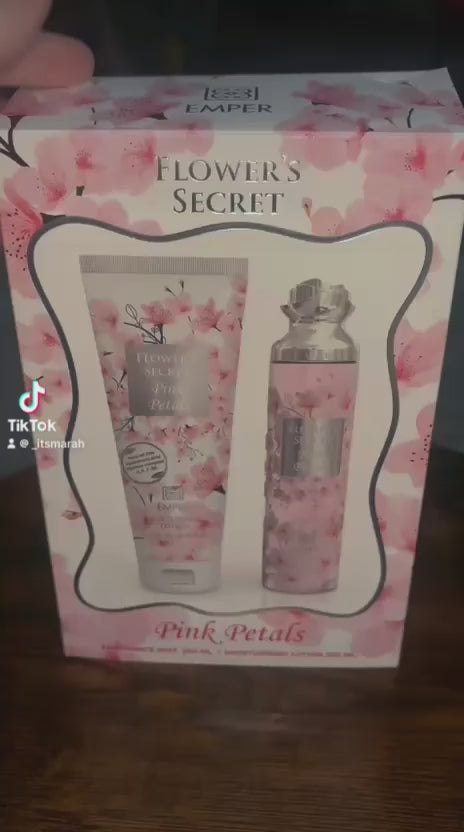 Flower's Secret Pink Petals Gift Set - Inspired by Burberry Her