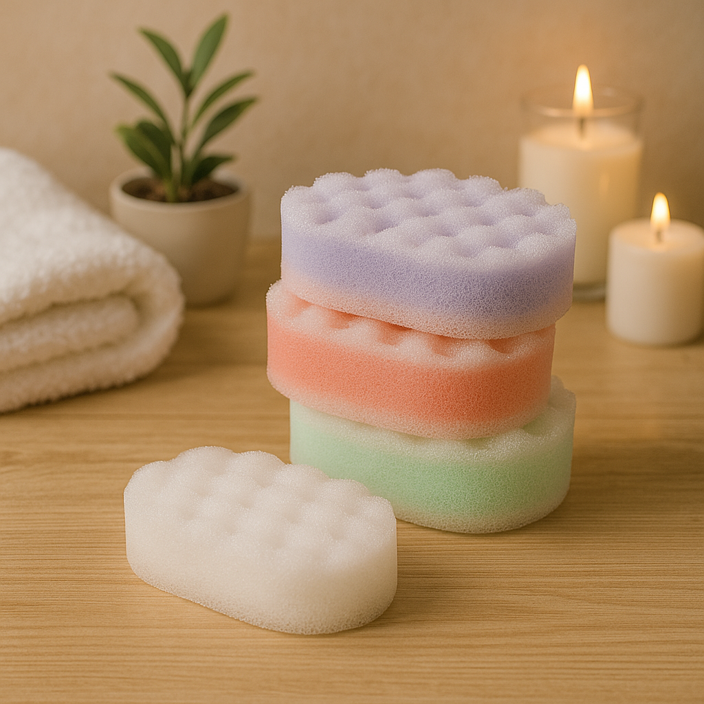 Exfoliating Soap Sponge Aftershave Collection